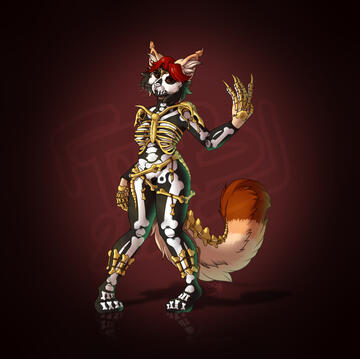 . • Skeleton - Day Version • . . • Skeleton - Day Version • .